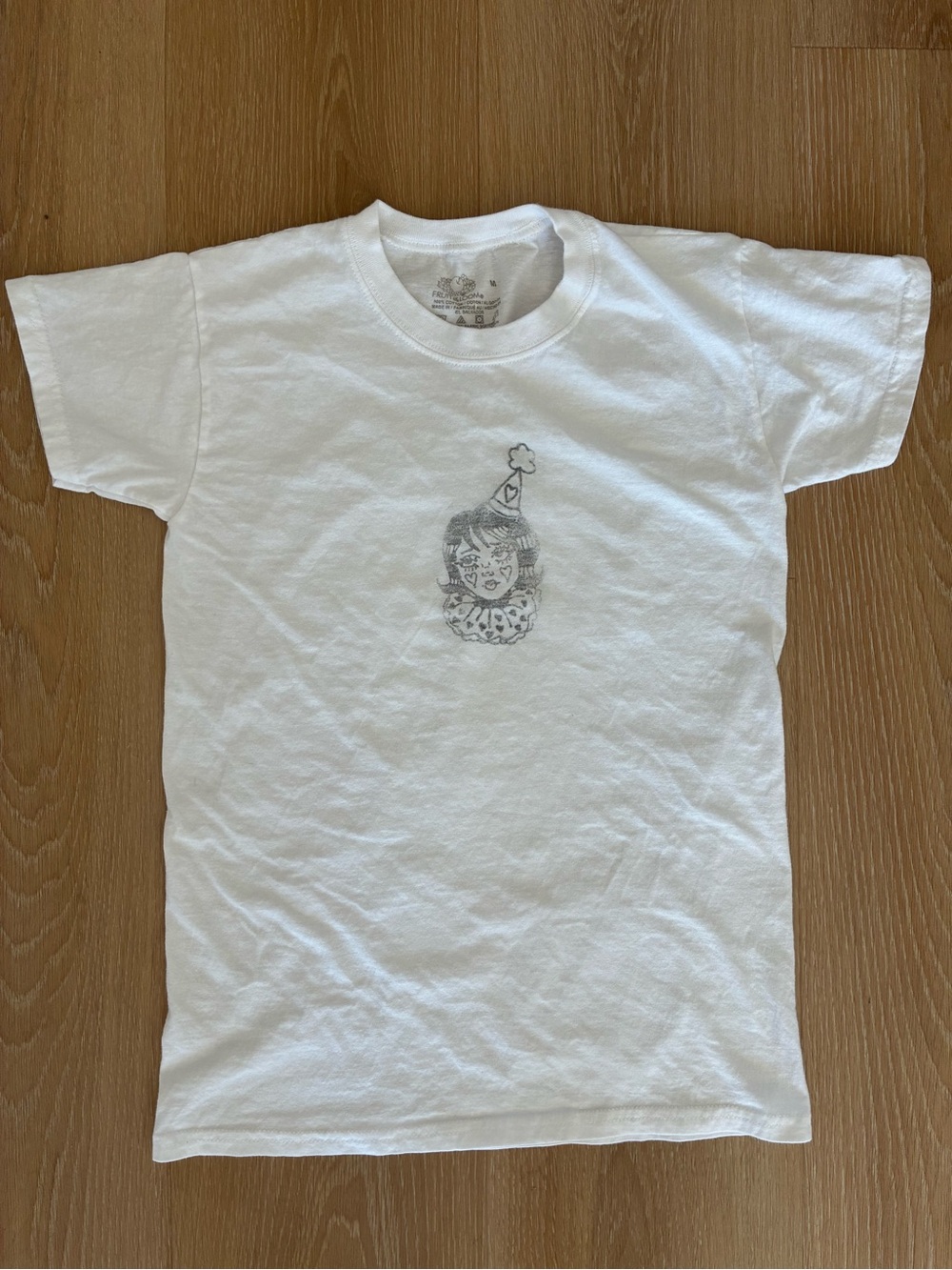Graphic vintage style baby tee women’s size S/XS (Hanes boys M)